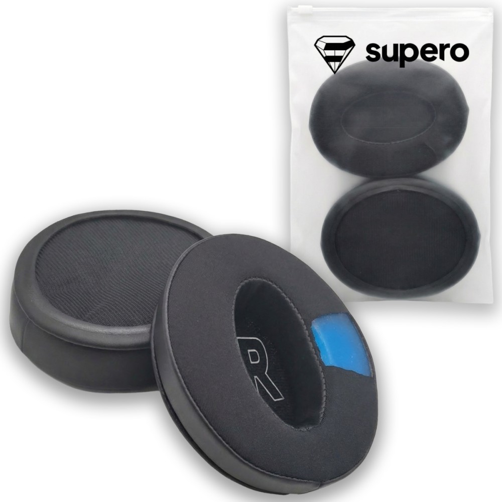 Nauszniki żelowe z Memory Foam SUPERO do Logitech G Pro / G Pro X / G Pro Wireless – Komfort i jakość dźwięku na najwyższym poziomie