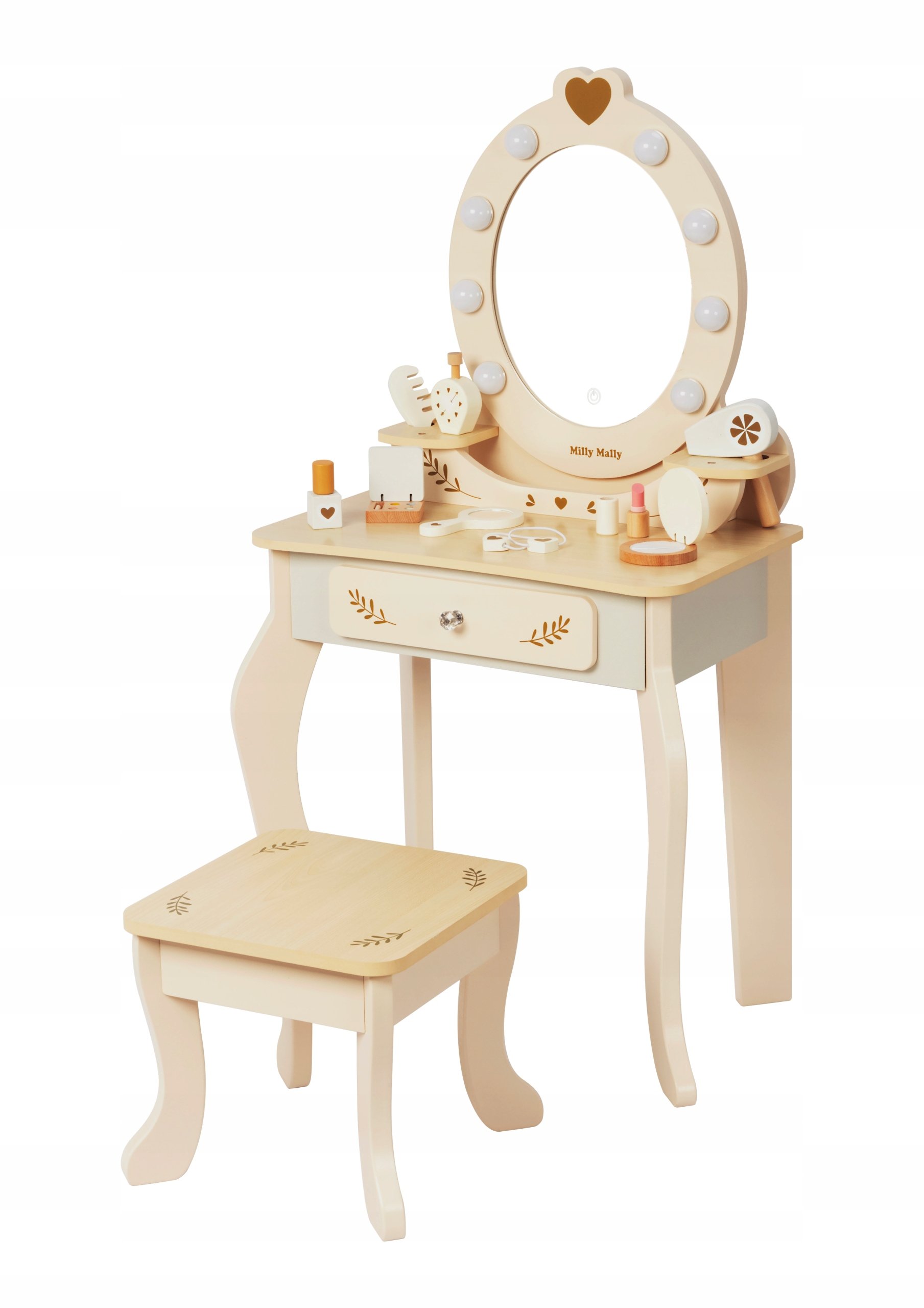 Toaletka Elly Natural – Elegancka zabawa dla najmłodszych