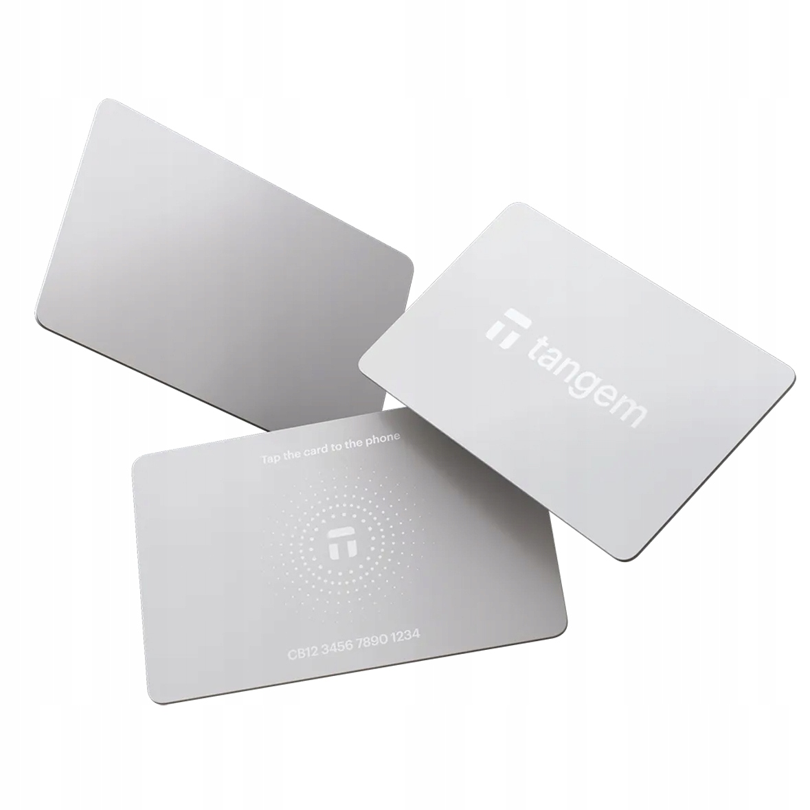 Gadżety Tangem White 3 cards Stealth – Bezpieczne przechowywanie kryptowalut