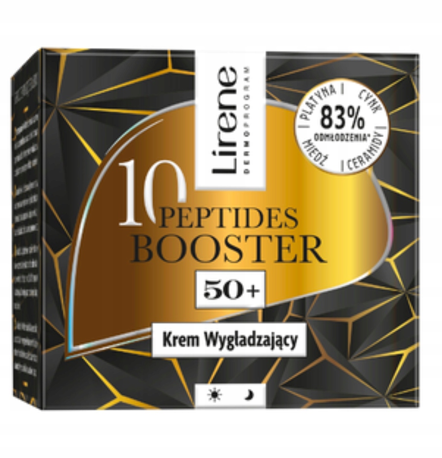 LIRENE 10 Peptides Booster krem wygładzający 50+ – Rewolucja w odmładzaniu