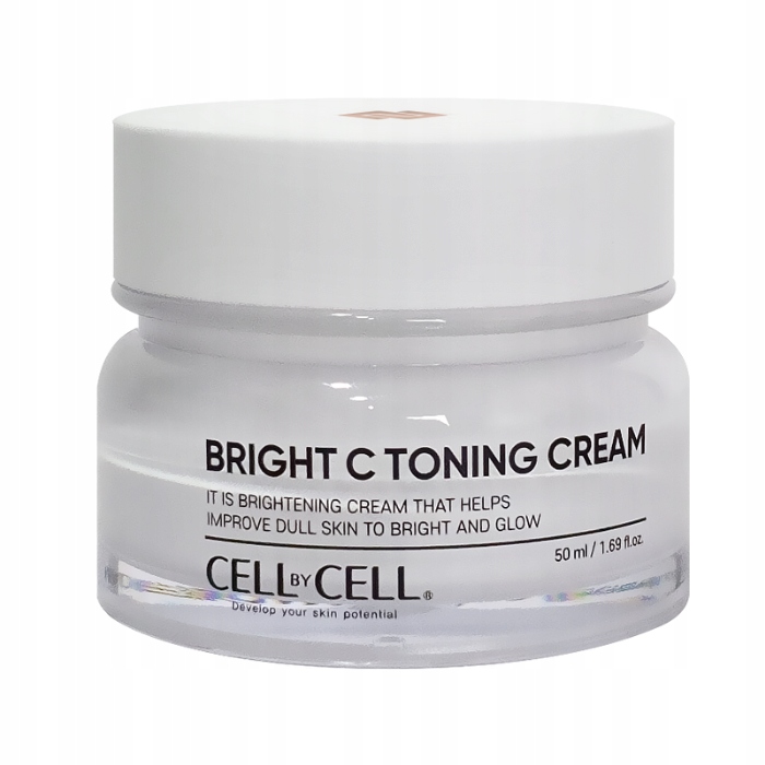 Krem do twarzy CELL by CELL Bright C* – Rozjaśniający i nawilżający dla pięknej cery