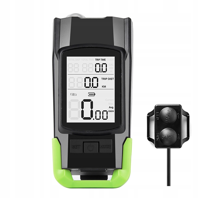 Wodoodporność i podświetlany ekran LCD