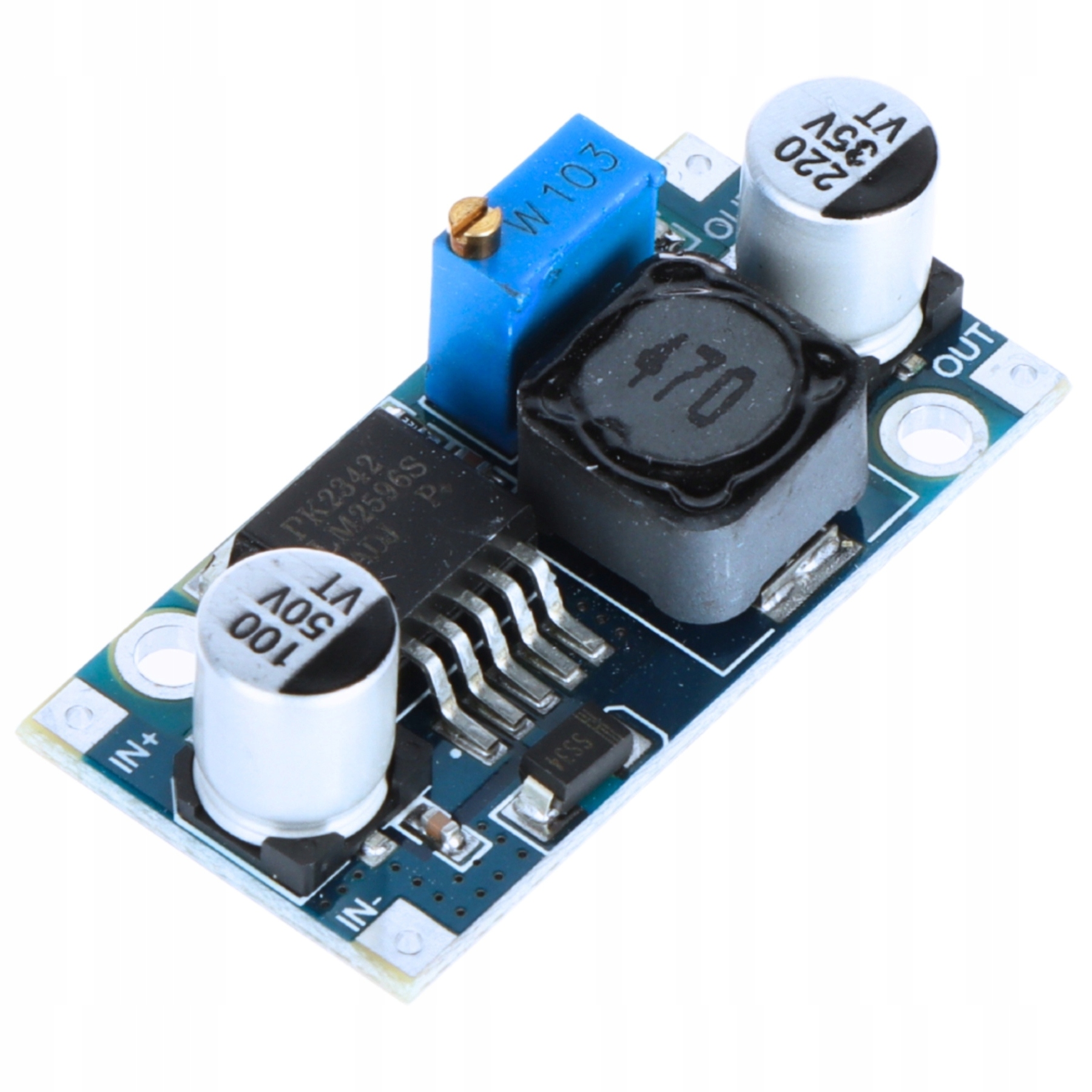 MODUŁ PRZETWORNICY PZD-LM2596-V4 DC/DC – Niezawodne obniżanie napięcia