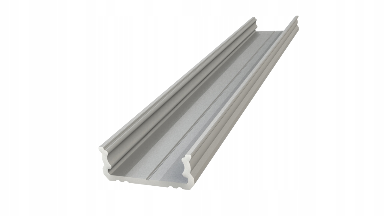 Nawierzchniowy profil ALU anoda srebrny 6x16mm 1000mm – Elegancja i funkcjonalność w jednym