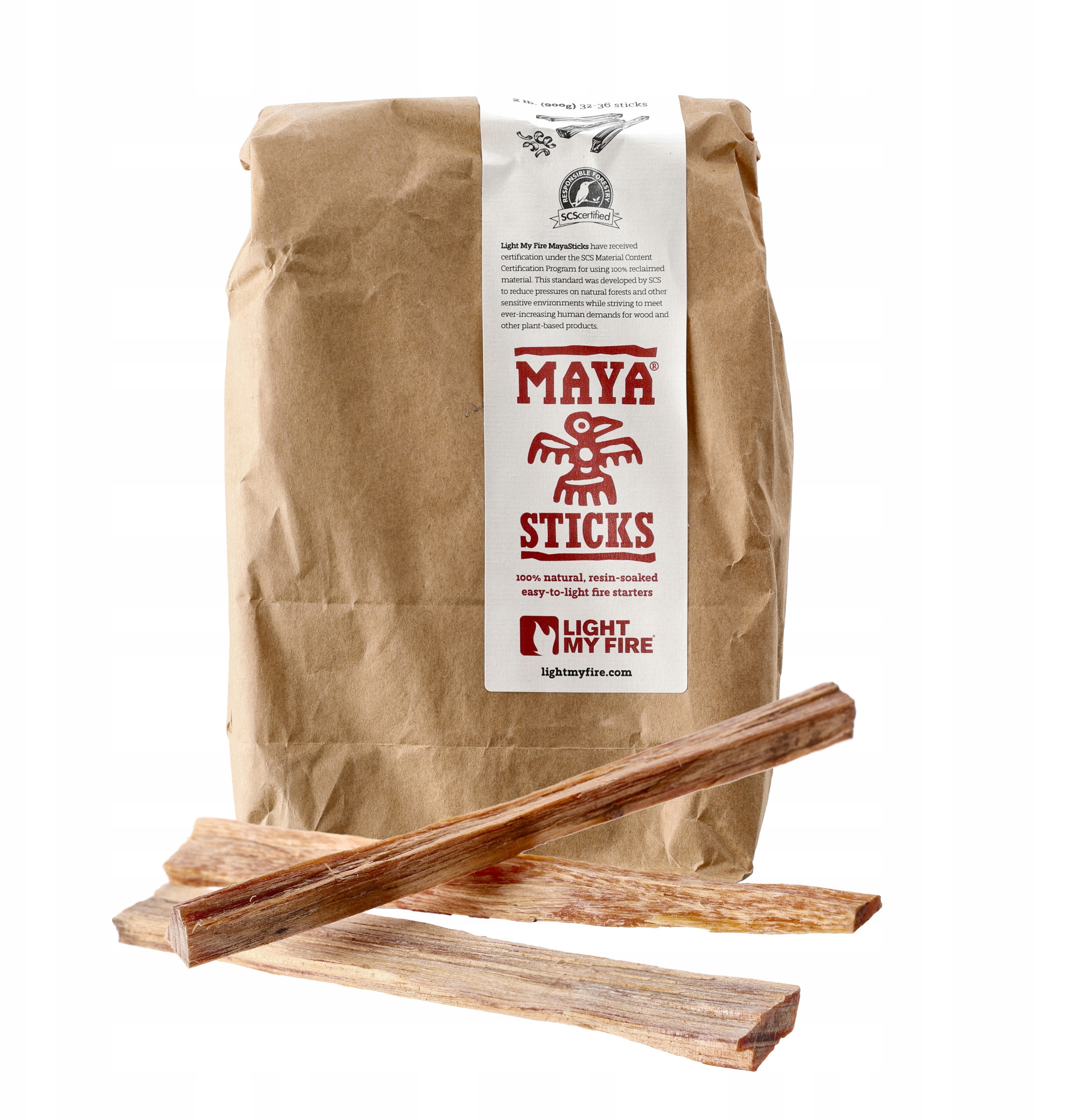 Light My Fire Rozpałka MayaSticks 900 g – Naturalny sposób na ogień