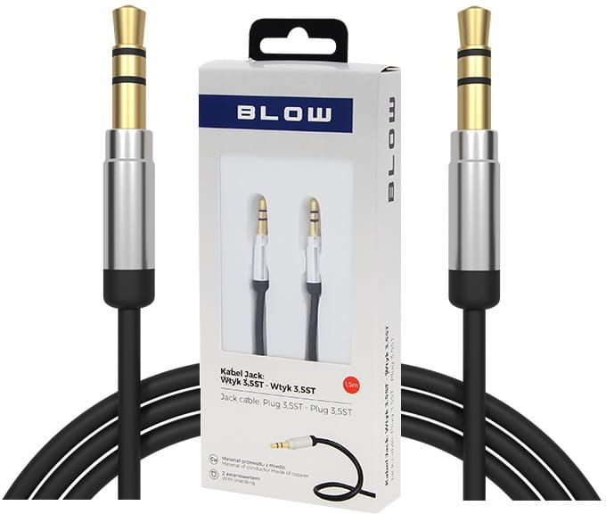Przyłącze wtyk Jack wtyk Jack 3,5 stereo 1,5m
