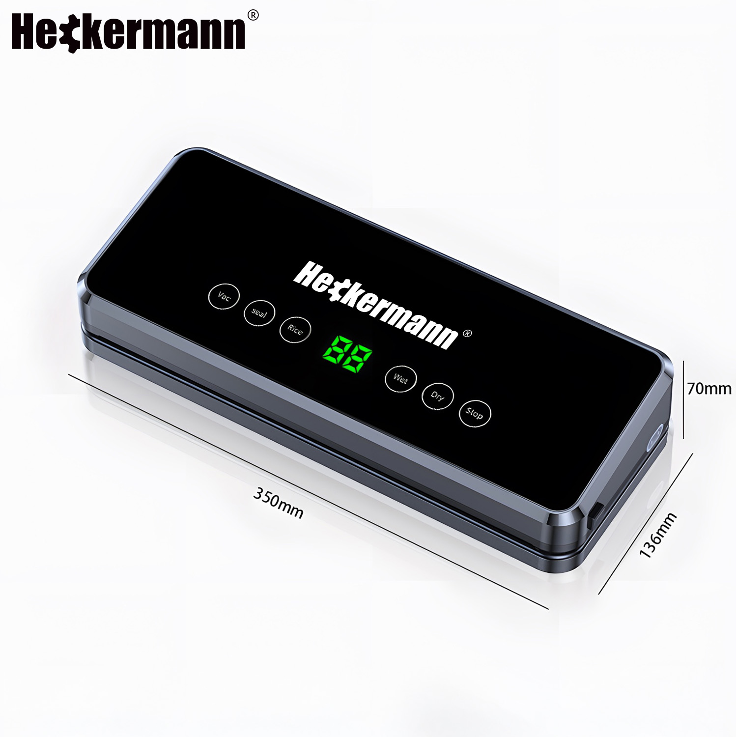 Intuicyjny panel dotykowy z wyświetlaczem LED – Pełna kontrola nad procesem pakowania