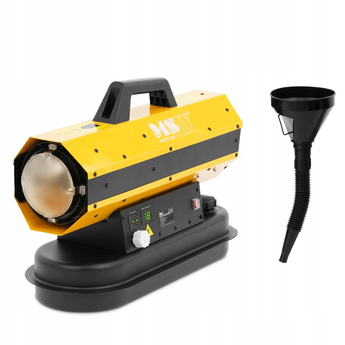 Nagrzewnica dmuchawa olejowa do ogrzewania warsztatu hali 12 l 20 kW – Wydajność i komfort