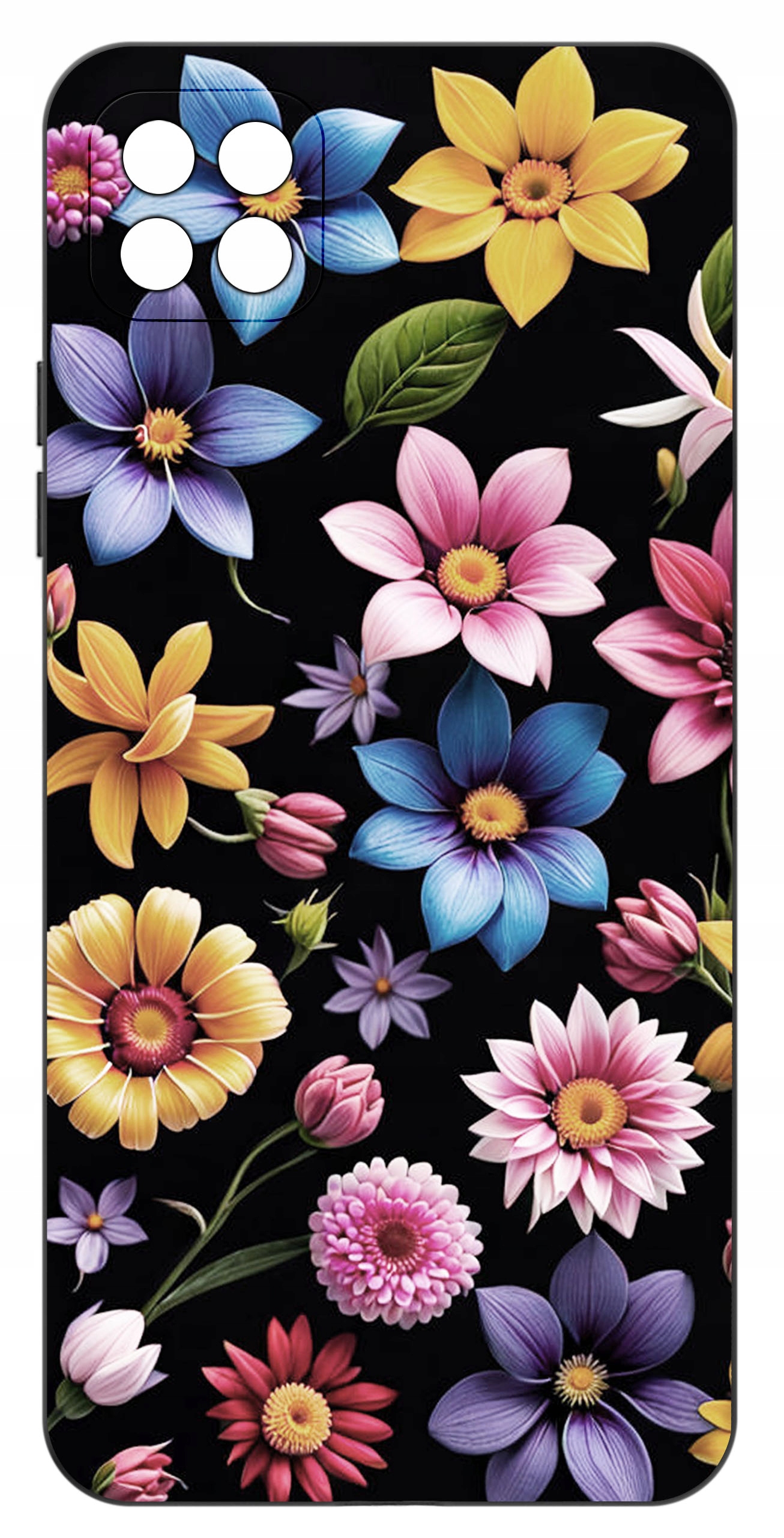 Etui do Samsung A22 5G WZORY | Silikonowe Matt Case + Szkło Hartowane 9H