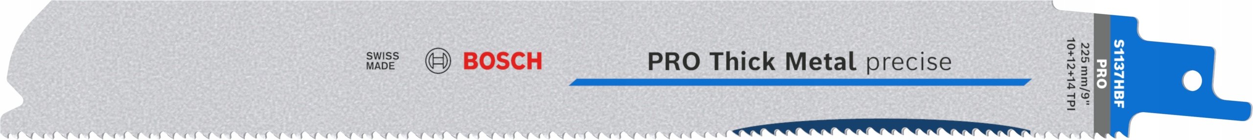 BOSCH Brzeszczot do piły szablastéj PRO Thick Metal Precise S1137HBF – Idealny do precyzyjnego cięcia metalu
