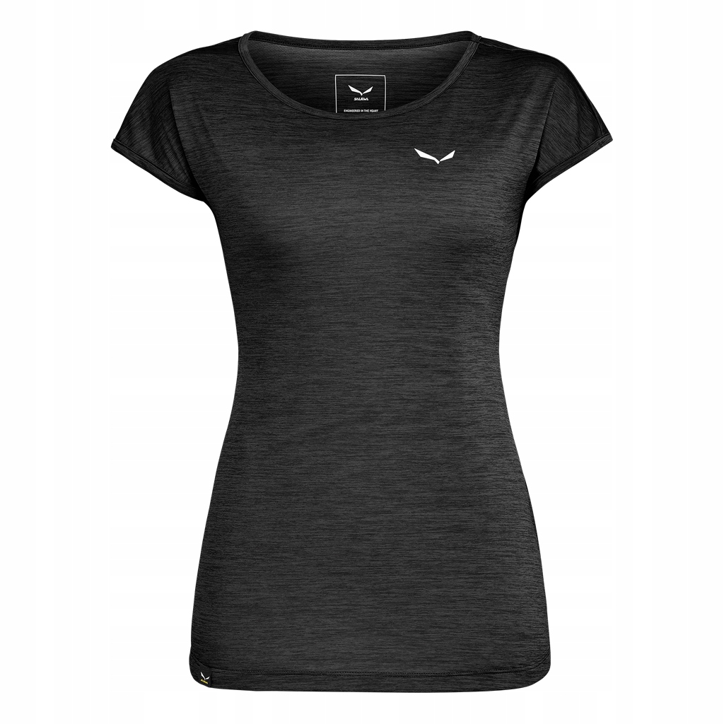Koszulka Puez Melange Dry SS Tee Women Black Out Melange – Komfort i styl w aktywnym życiu