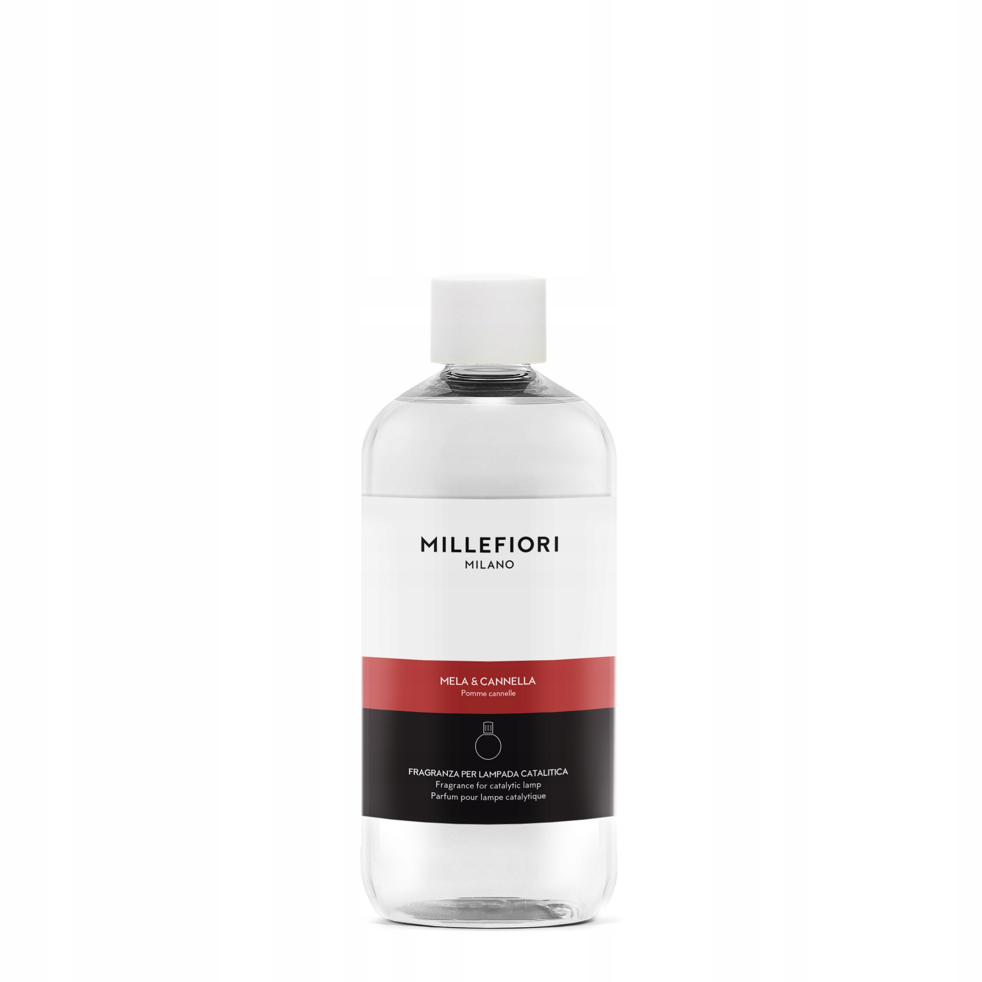 Uzupełniacz do lampy katalitycznej MILLEFIORI MELA & CANNELLA 500ml – Ciepło i aromat w Twoim domu