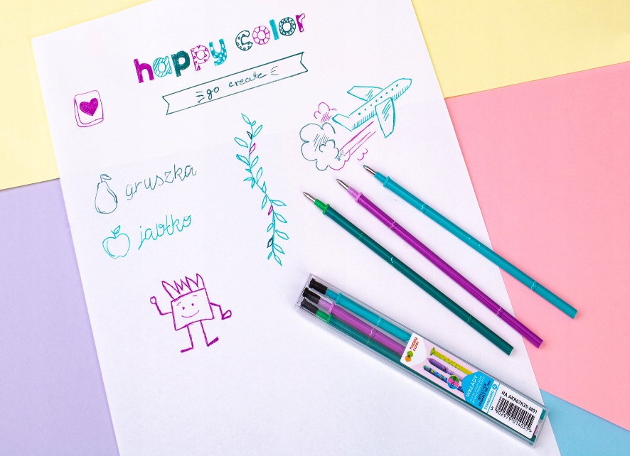 Wysoka jakość pisania – Grubość linii 0,5 mm