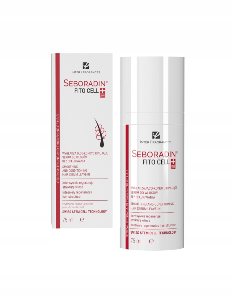 SEBORADIN Fito Cell serum wygładzająco-kondycjonujące do włosów bez spłukiwania 75ml – Idealna pielęgnacja dla Twoich włosów