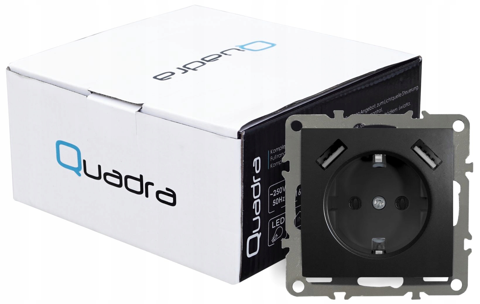 Seria QUADRA Black Premium Mat – idealne dopasowanie do każdego wnętrza