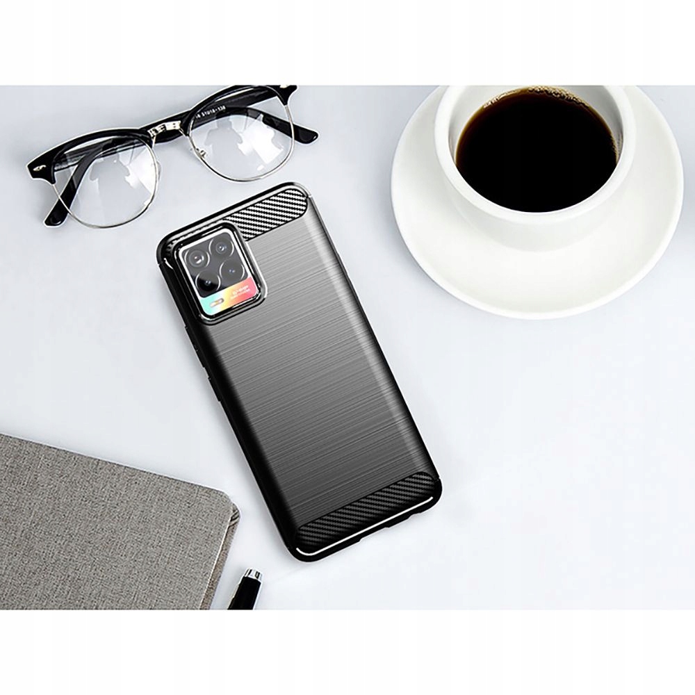 Etui Tpucarbon do Realme 8 / 8 Pro Black Dedykowany model Realme 8 / 8 Pro