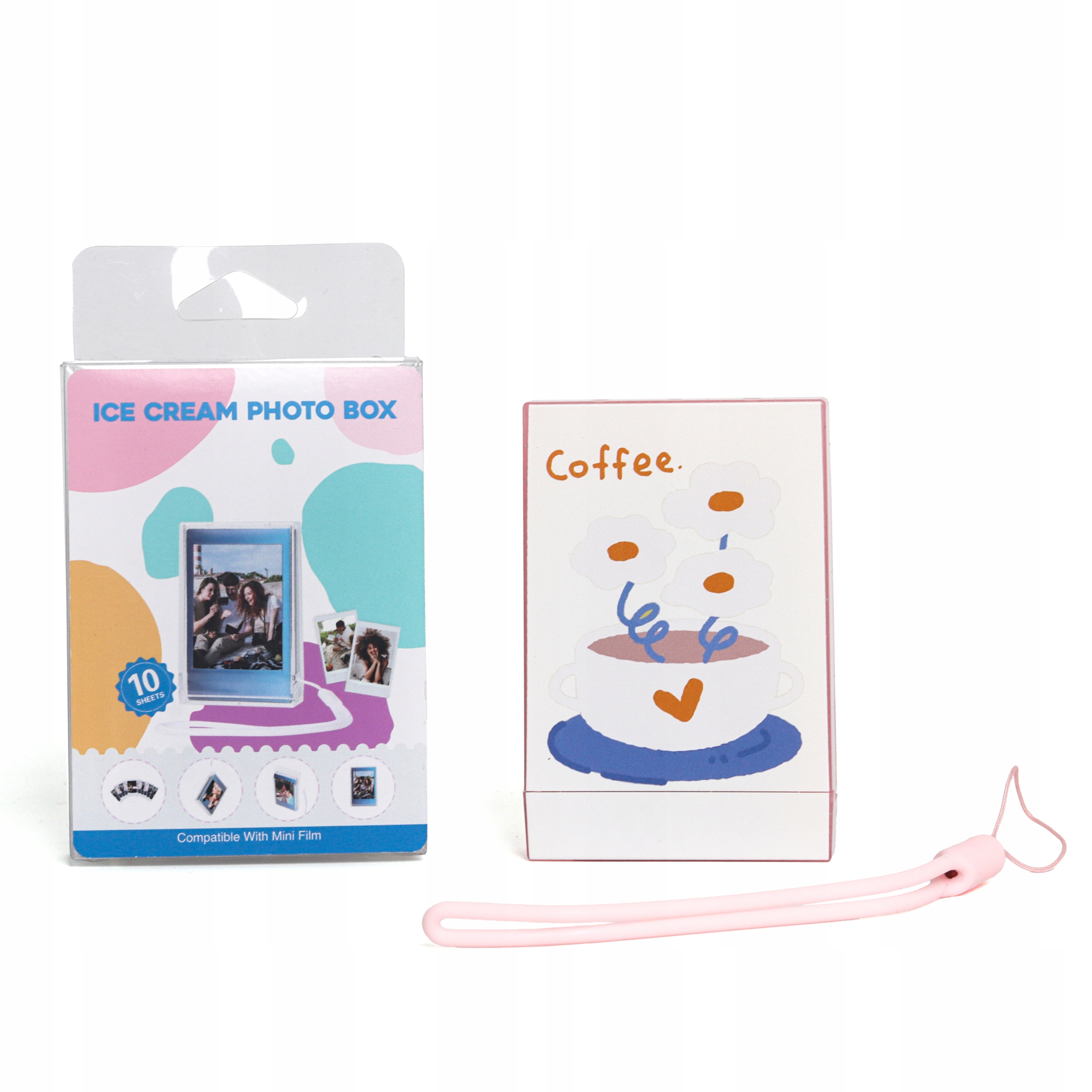 Futerał Pudełko + Ramka Na Zdjęcia do Fuji Instax Mini, Xiaomi, HP, Kodak Zink – Idealne połączenie funkcjonalności i stylu