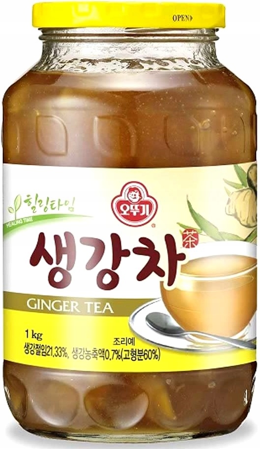 Herbata Koreańska z imbirem 1kg - Ottogi – Naturalne wsparcie dla zdrowia