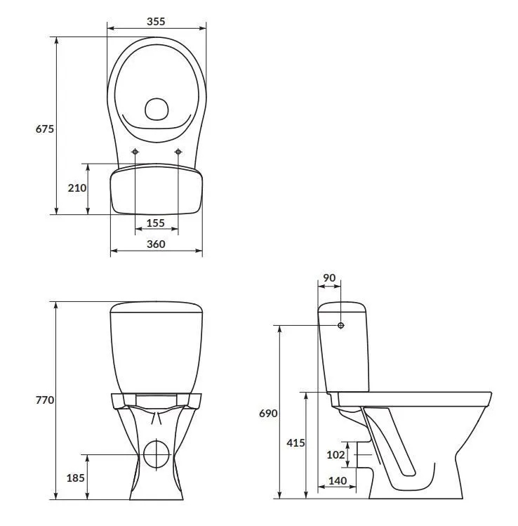Poziomy odpływ – Idealne dopasowanie do łazienki
