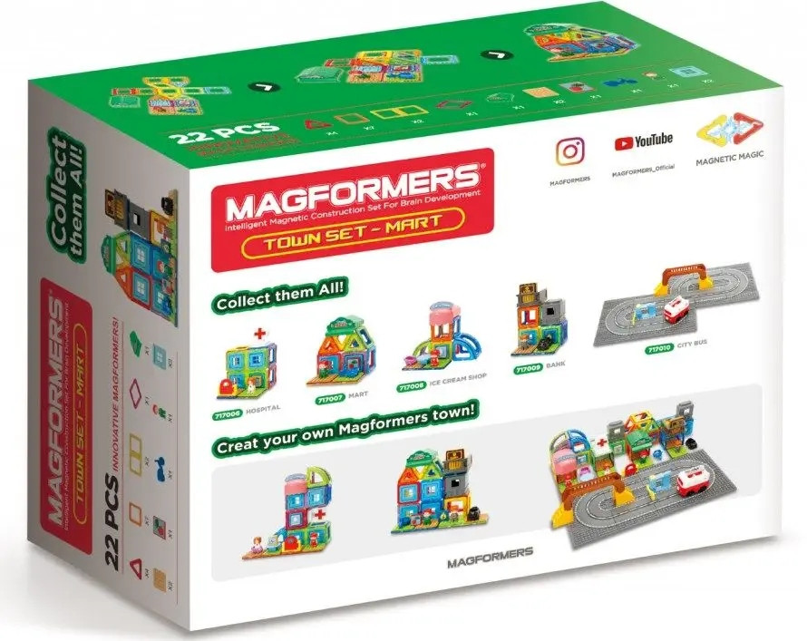 Dlaczego warto wybrać Magformers Town Set?