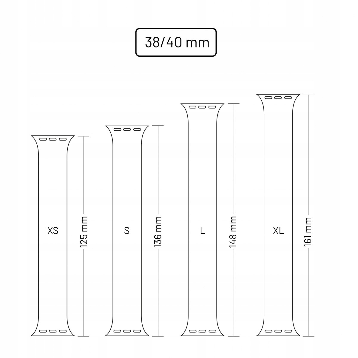 Kompatybilność z Apple Watch – Pasuje do wszystkich generacji 38mm, 40mm i 41mm