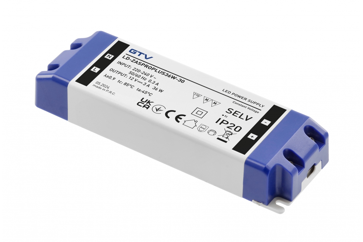 Wymiary zasilacza LED PRO – Kompaktowy design dla łatwego montażu