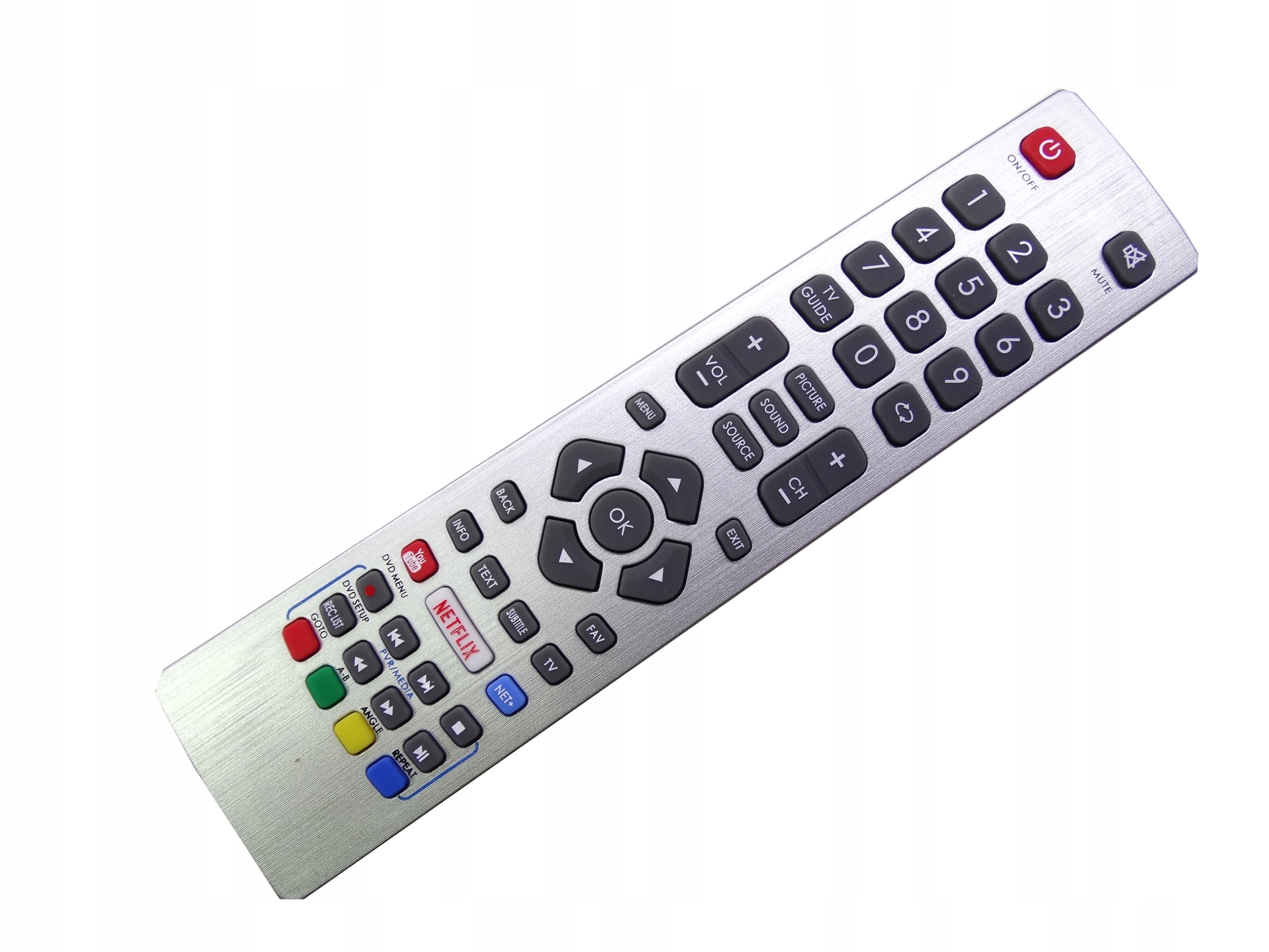 Funkcjonalność klawiszy SMART TV: Netflix i YouTube w zasięgu ręki