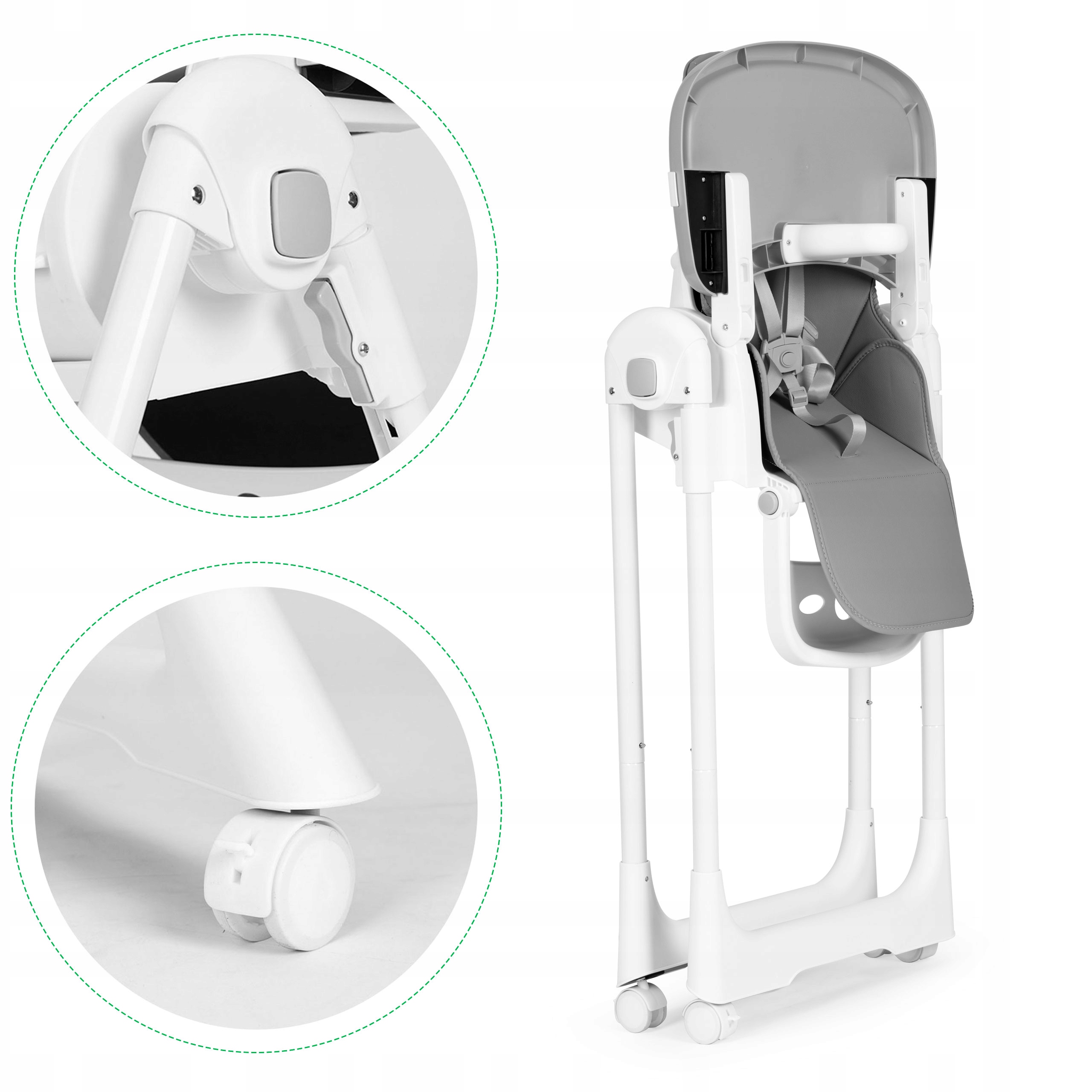 Blokada zapobiegająca zsunięciu się dziecka