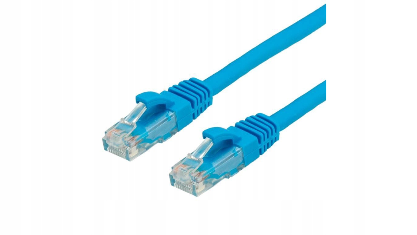 Patchcord UTP Kat.6, LSOH, niebieski, 5 m – Idealne rozwiązanie do sieci LAN