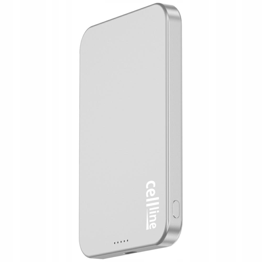 Mini Powerbank Cellline MagSafe 5000mAh Qi2 15W – Kompaktowa moc w Twojej kieszeni