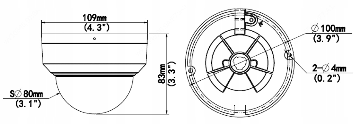 Zasięg podczerwieni do 30 m – Doskonała widoczność w nocy