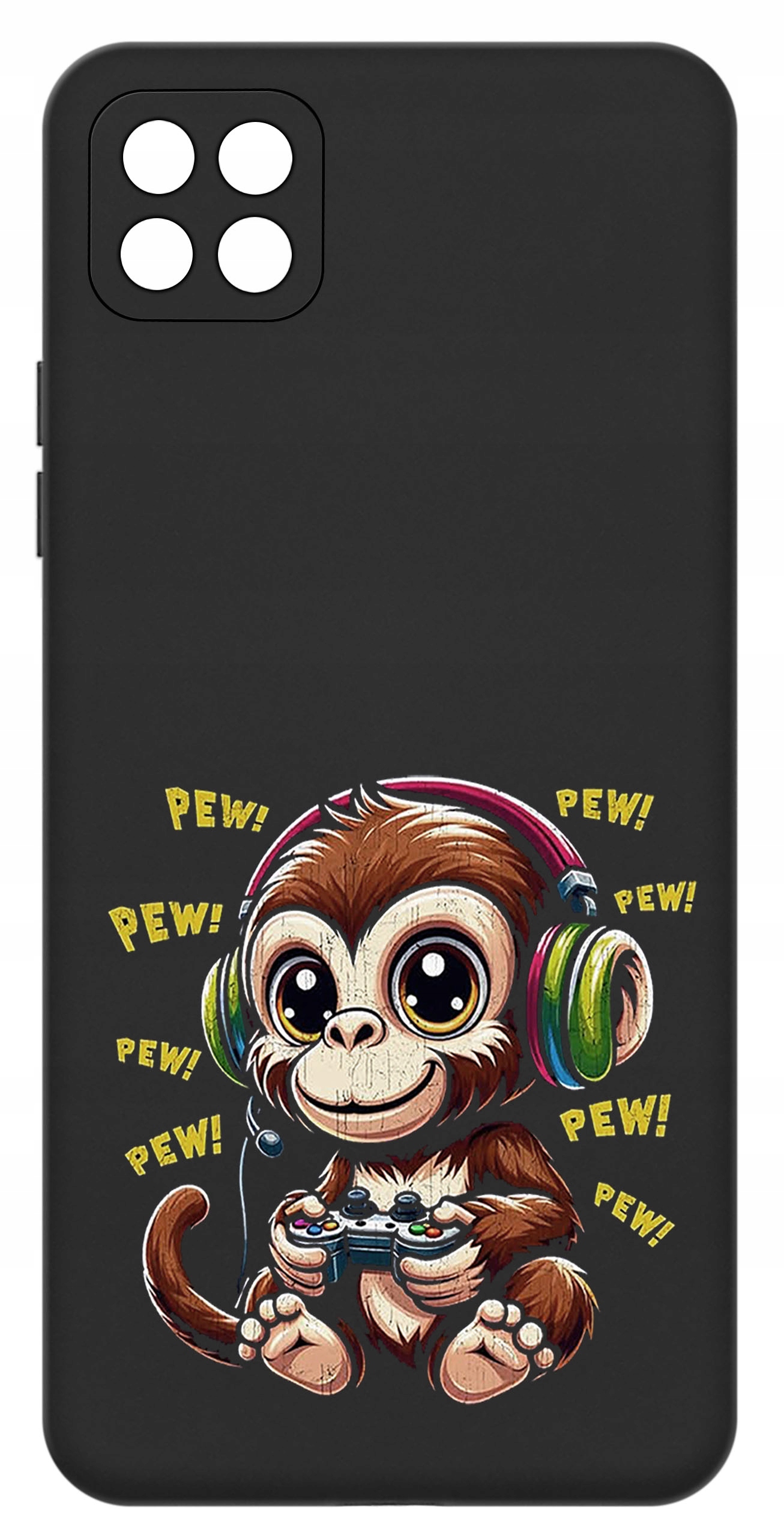 Etui do Samsung A22 5G WZORY | Silikonowe Matt Case + Szkło Hartowane 9H