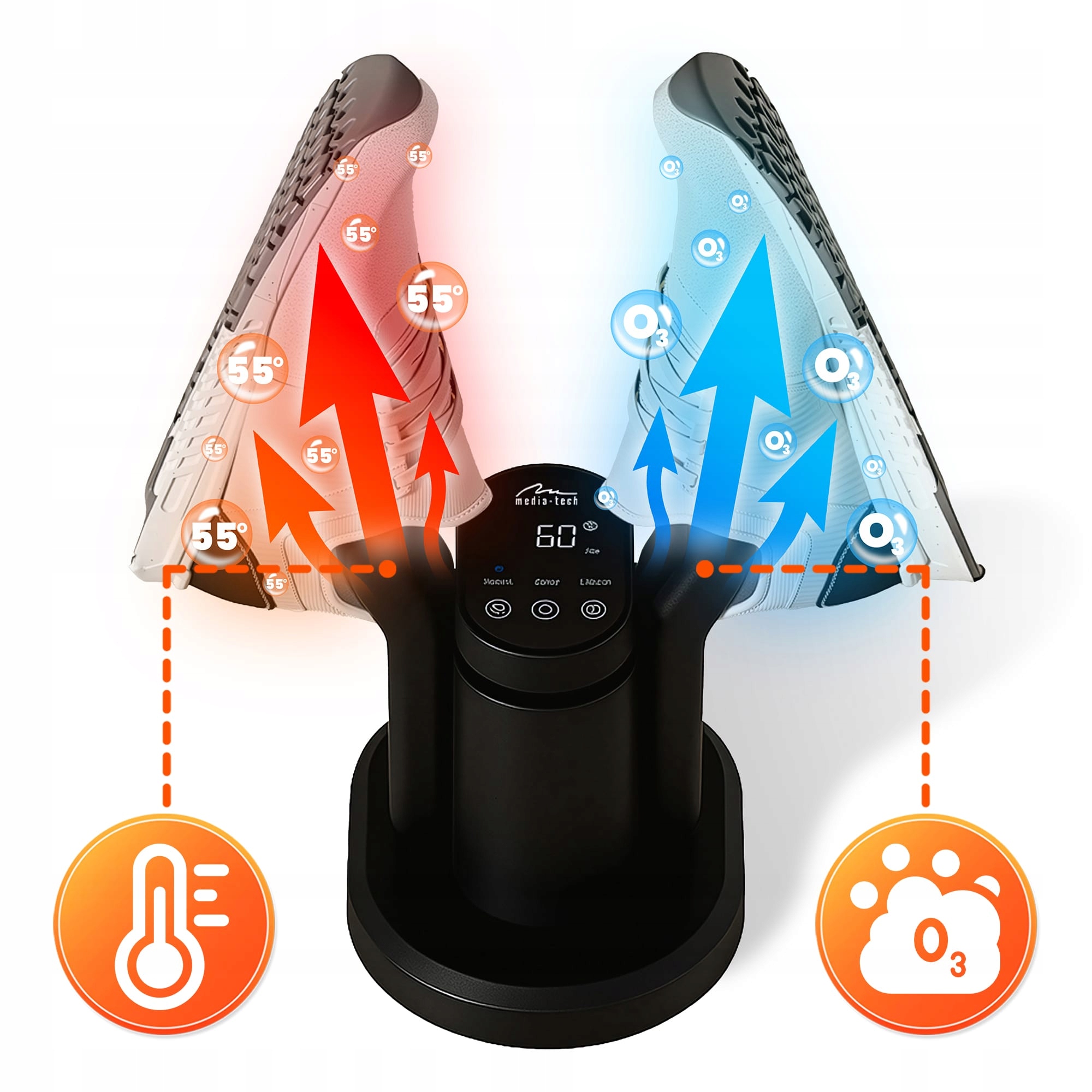 Ergonomiczny panel dotykowy – Intuicyjna obsługa i czytelny wyświetlacz