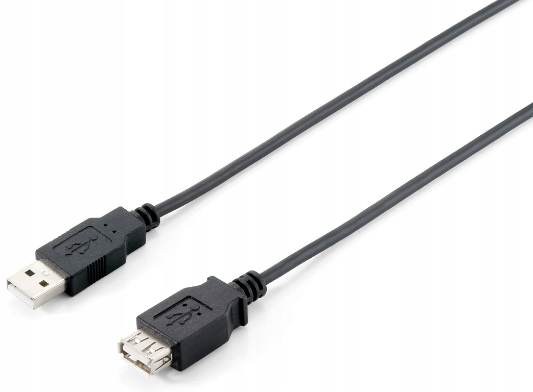 Kabel USB-A - USB-A 3 m Czarny (128851) – Idealne połączenie dla Twojego sprzętu