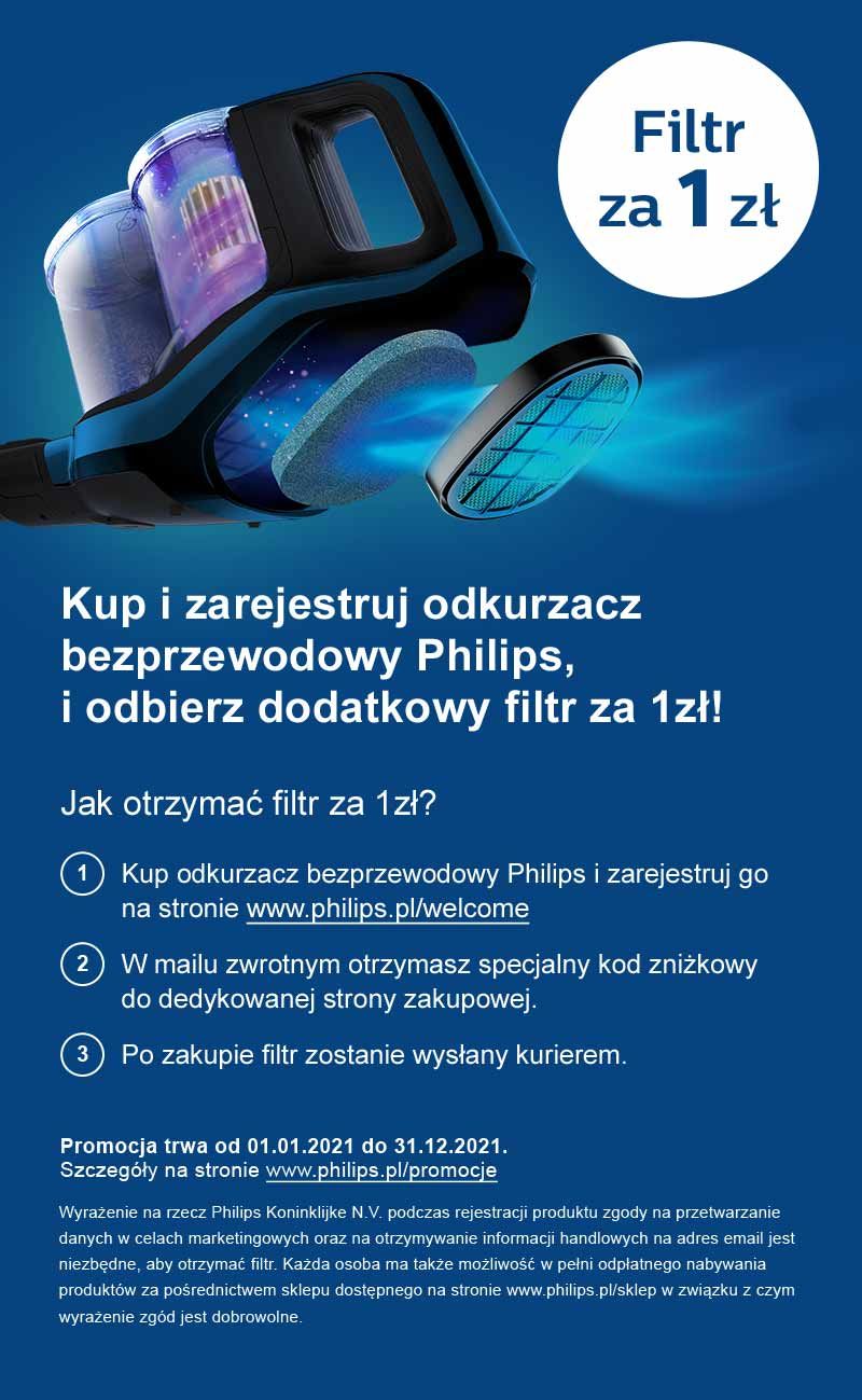 Philips Bezprzewodowy odkurzacz. Wygodne rozwiązanie na co dzień Philips Bezprzewodowy odkurzacz. Wygodne rozwiązanie na co dzień