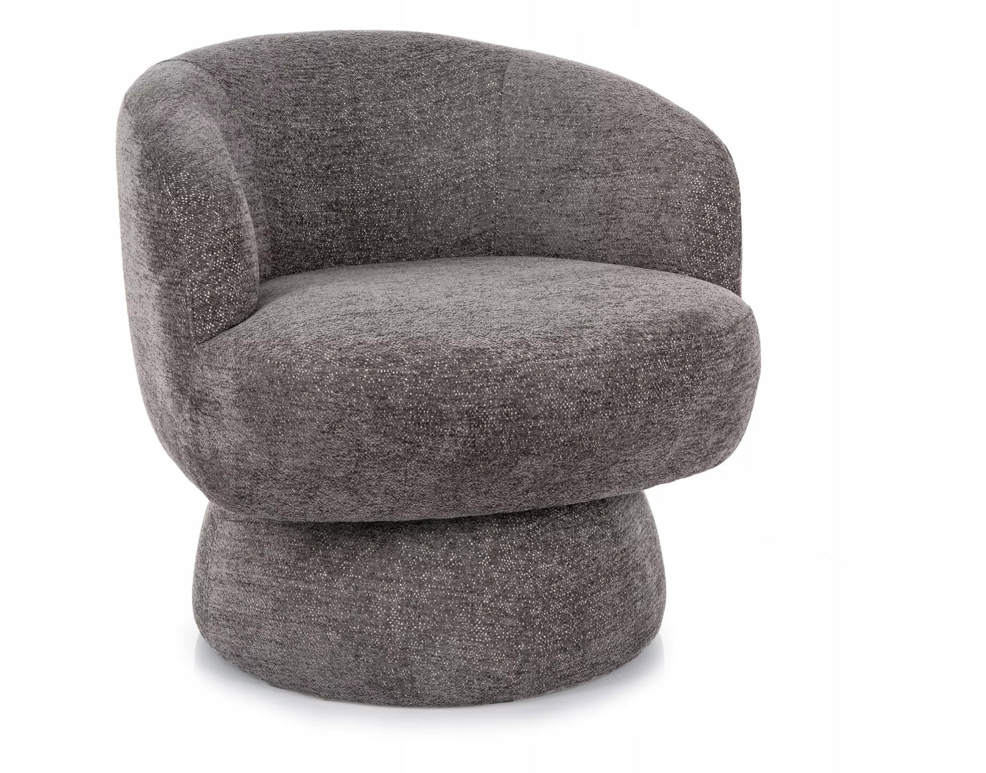 Fotel obrotowy wypoczynkowy COSMIC RAVEN szary – Komfort i nowoczesny design