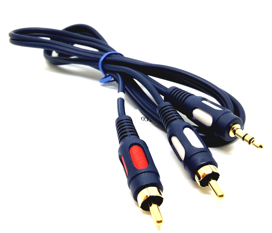 Kabel Vitalco KABEL Jack-2rca jack 3,5mm - 2 chinch 3m łezka – Wysoka jakość dźwięku