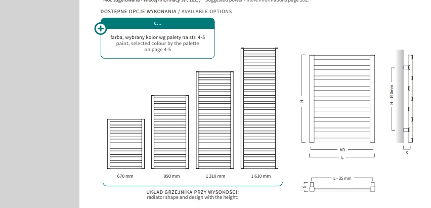 Wydajność grzewcza – Moc 431 W dla optymalnego ciepła