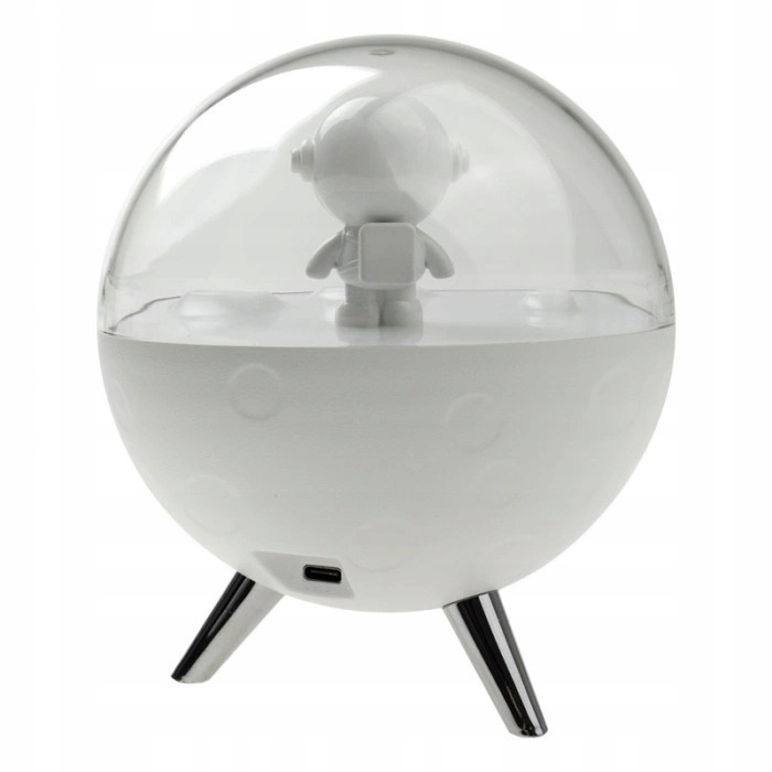 Urokliwy design lampki w kształcie księżyca