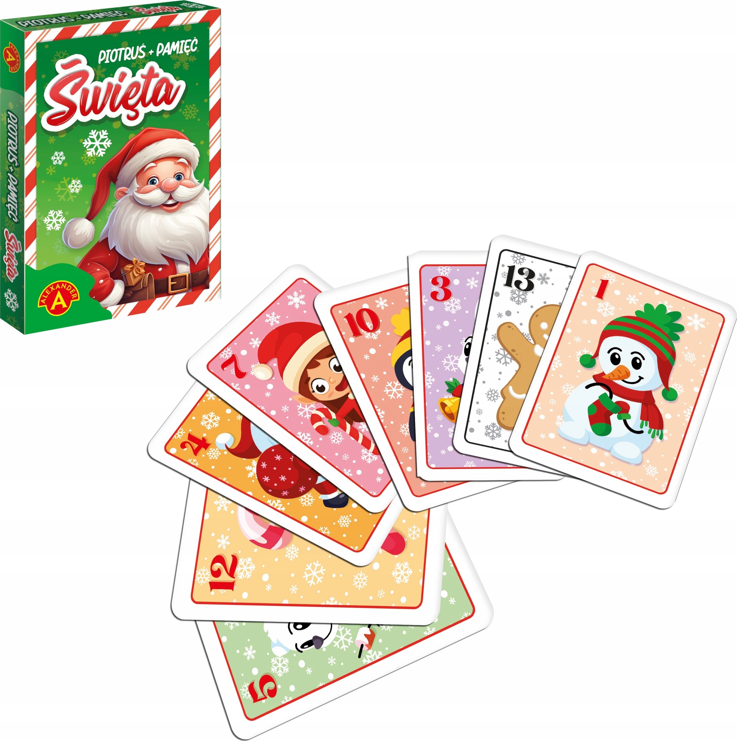Zestaw kart do gier „Piotruś” i „Pamięć”