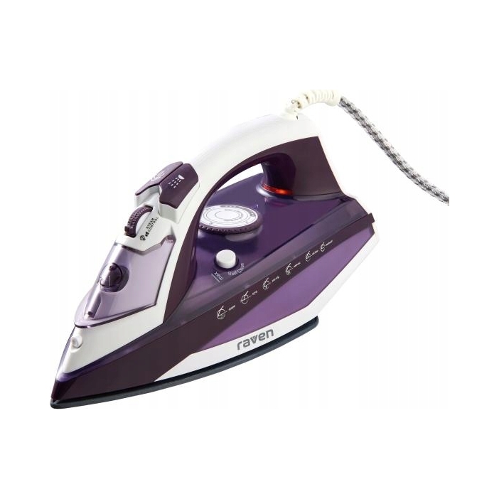 Żelazko parowe RAVEN EZ005X 2600W – Twoje wsparcie w prasowaniu