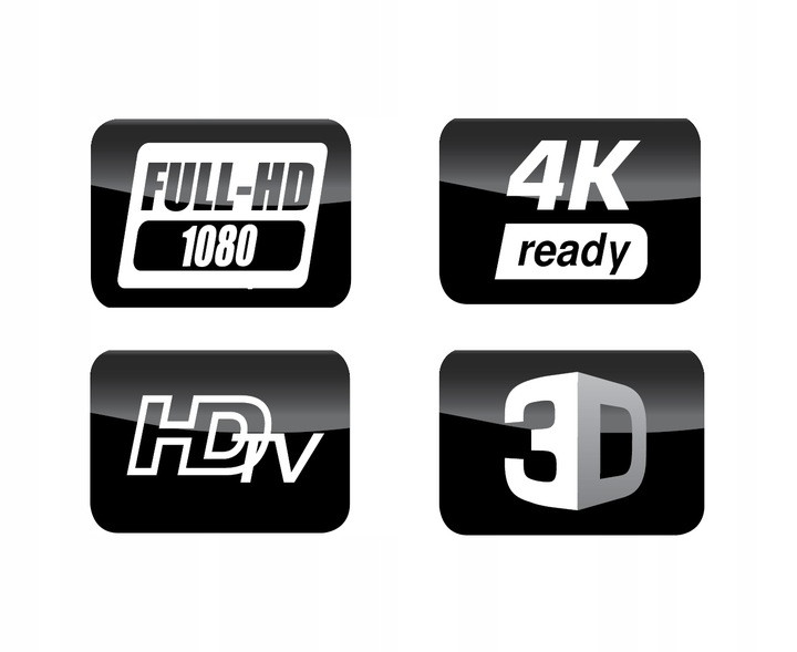 Obsługa rozdzielczości 4K@60Hz i technologii 3D