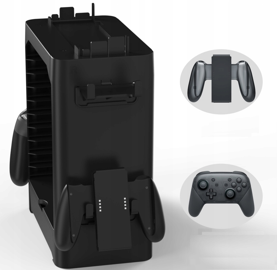 Wieszaki na kontrolery Switch Pro oraz Grip'y – Utrzymaj porządek w akcesoriach