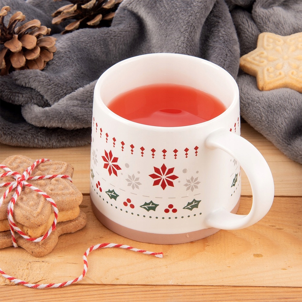 Kubek porcelanowy 380 ml – Elegancja i funkcjonalność w codziennym użytkowaniu