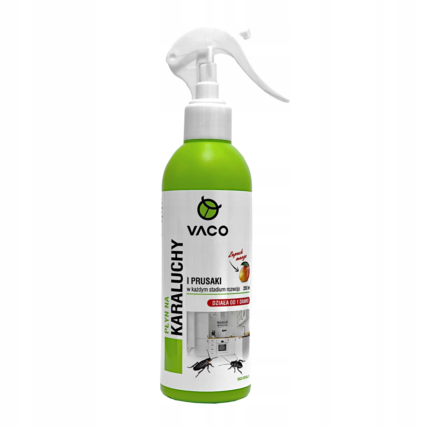 Preparat na pluskwy karaluchy prusaki Mango Płyn 250ml VACO – Skuteczna ochrona przed insektami