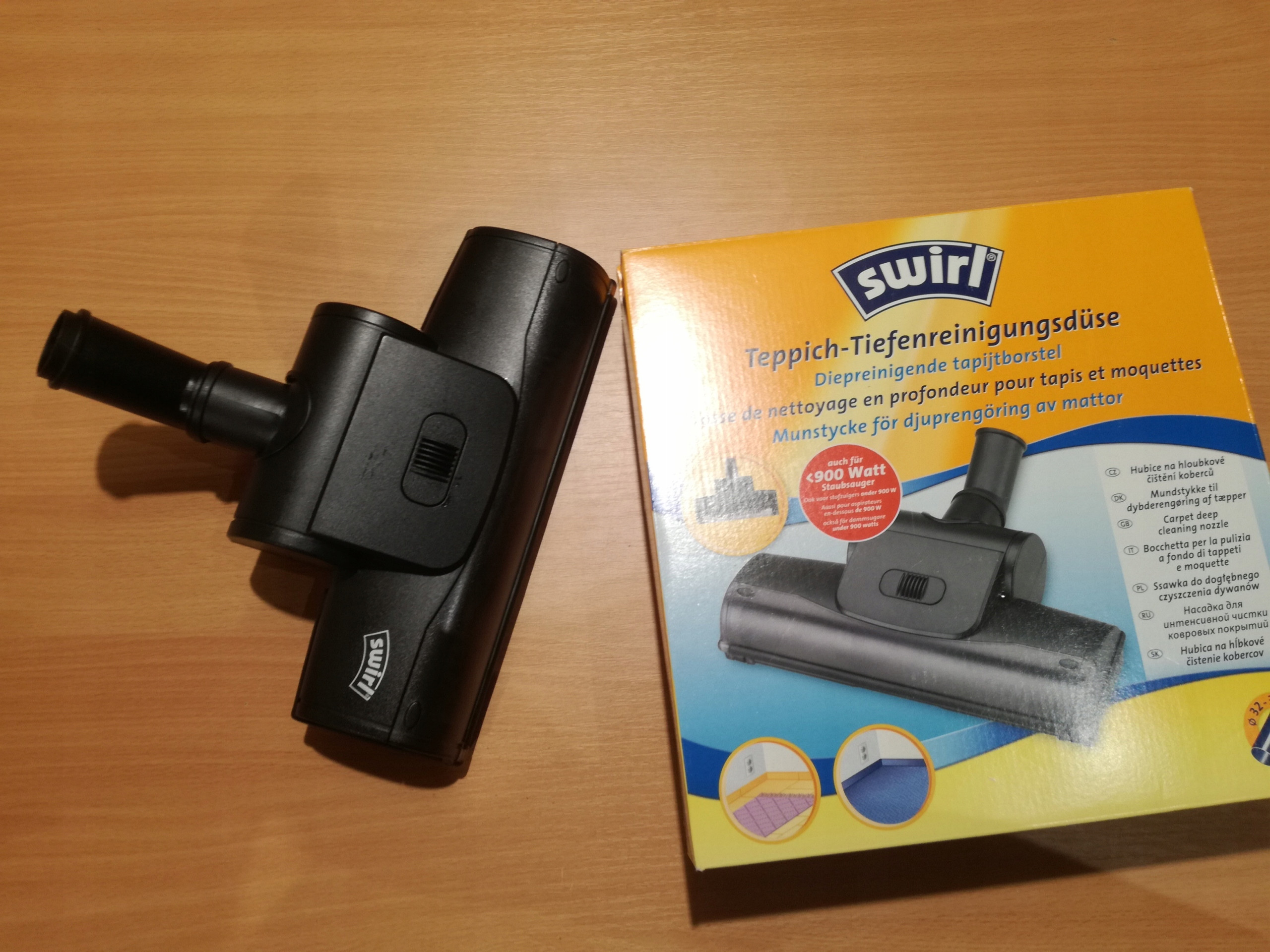 Puteklu suceja birste Turbo Swirl – Skuteczne czyszczenie dywanów