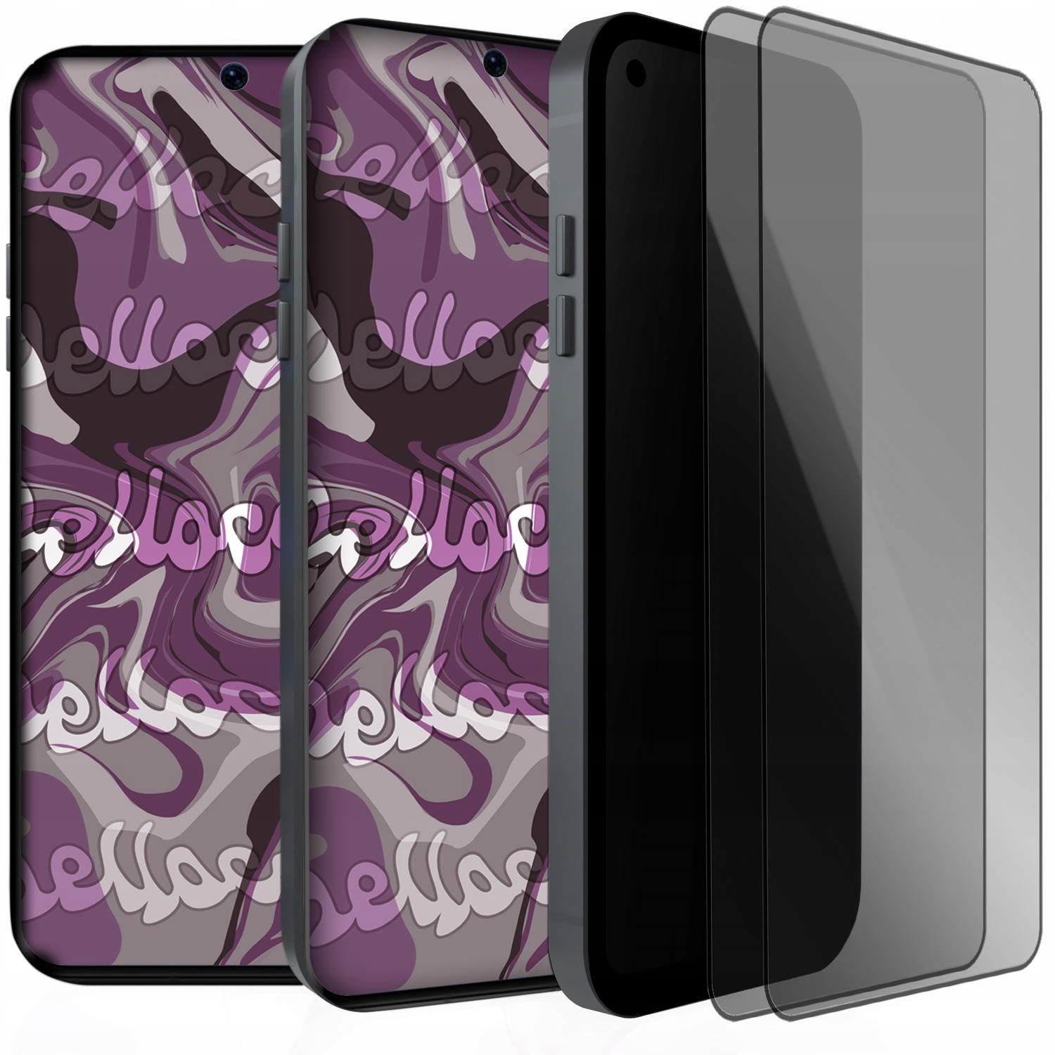 2-PAK Szkło Hartowane Do Huawei P50 Pro Antispy – Ochrona Twojego Ekranu
