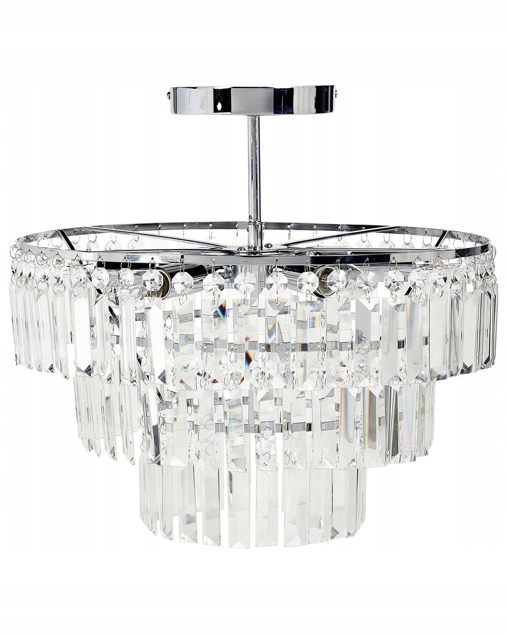 Lampa wisząca Beliani Żyrandol AMENEIRO – Elegancja i styl w Twoim wnętrzu