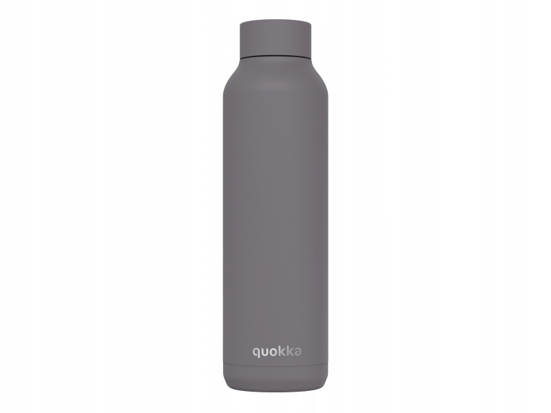 Quokka Solid - Butelka termiczna ze stali nierdzewnej 630 ml (Grey)
