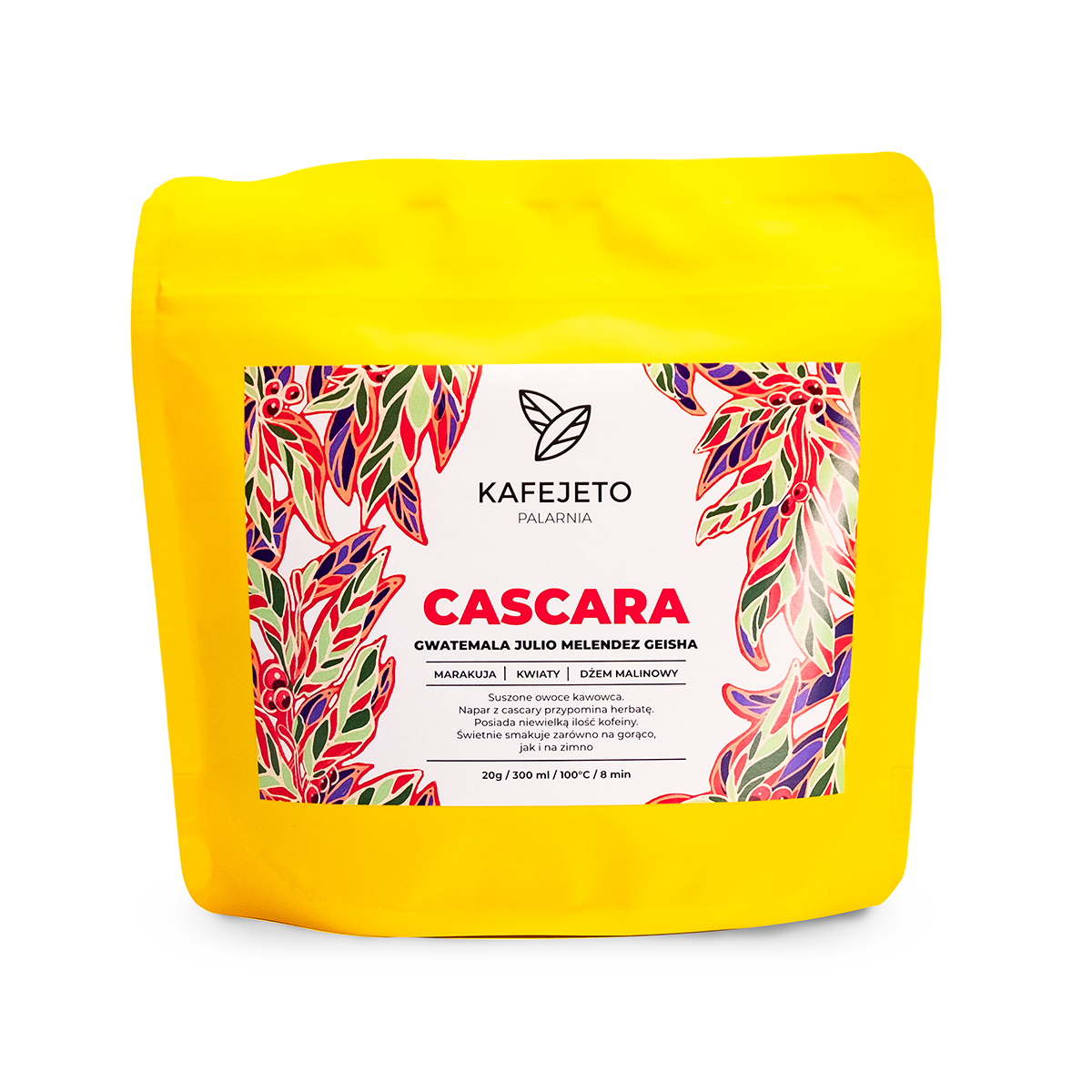 Cascara Gwatemala Julio Melendez Geisha – Wyjątkowy napój z owoców kawowca